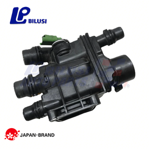 Boîtier de thermostat de sortie d'eau moteur 9807198480 9812131480 pour Peugeot 208 2008 308 Citroën C3 C4 DS3 <span class=keywords><strong>DS4</strong></span> 1.2T - Product Image 2
