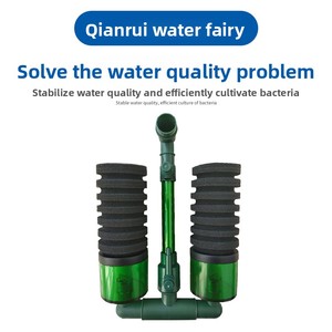 <span class=keywords><strong>ฟ</strong></span>ิลเตอร์ไ<span class=keywords><strong>ฟ</strong></span><span class=keywords><strong>ฟ</strong></span>้าแบบสองหัว Qianrui Aquatic Fairy พร้อ<span class=keywords><strong>ม</strong></span><span class=keywords><strong>ฟ</strong></span>องน้ำกรองชีวภาพสำหรับ<span class=keywords><strong>ปลา</strong></span>คาร์<span class=keywords><strong>ฟ</strong></span>หญ้า ตู้ปลาสวยงาม และปั๊<span class=keywords><strong>ม</strong></span>ลม - Product Image 3