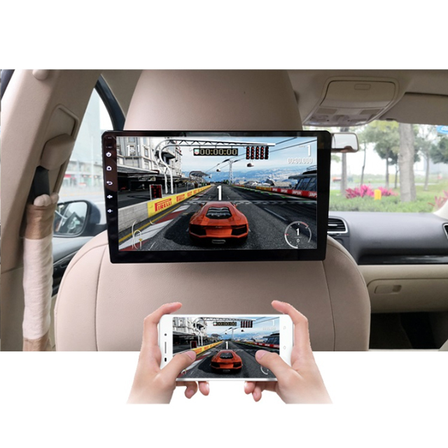 Hot Sell 10.1inch 2+32G Car Headrest Android Monitor Backseat Entertainment Touch IPS Screen 1024x600 Built-in WiFi Video Player