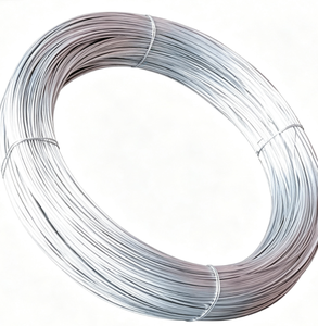 Alambre de Acero Galvanizado Sin Aleación para Trefilado en Frío, Materia Prima de Alambre de Amarre Galvanizado de Bajo Contenido de Carbono - Product Image 1