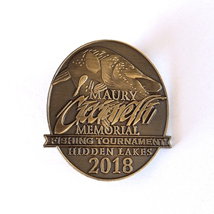 Recuerdo placa de Metal Pines de esmalte morir golpeado de alta calidad de encargo insignias <span class=keywords><strong>Pin</strong></span> de solapa de Metal - Product Image 3