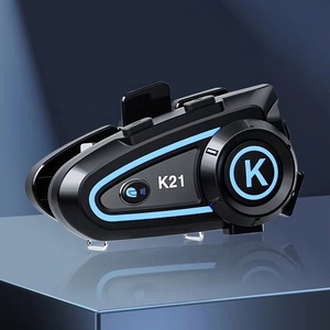 K21 Motorradhelm-<span class=keywords><strong>Headset</strong></span> zum Fahren, Sprachassistent & 40mm Dynamischer Lautsprecher Helm-Audio-Kit - Product Image 6
