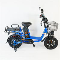 Vélo électrique DSY Monster M2 800W 60V21Ah 16'' en acier avec coffre, chargeur USB pour téléphone, amortisseur, vélo électrique
