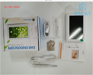 Oscat กล้องดิจิตอลขนาด3.9มม., กล้องส่องตรวจหูแบบ USB HD กล้องส่องตรวจหูหน้าจอ4.3นิ้วพร้อมไฟ LED 6ดวงสำหรับเด็กผู้ใหญ่ - Product Image 3