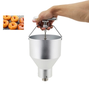 Mini macchina automatica portatile della ciambella di rendimento elevato della friggitrice dell'estrusore commerciale aromatizzato popolare dell'estrusore delle ciambelle con il prezzo poco costoso - Product Image 5