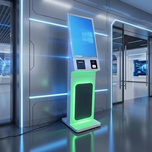 <span class=keywords><strong>Kiosque</strong></span> interactif d'intérieur <span class=keywords><strong>à</strong></span> écran tactile incurvé 23,6/27 pouces, machine de commande et de paiement en libre-service pour restaurants, fonction SDK - Product Image 4