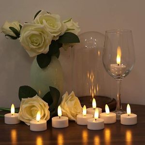 3D Real Flame Home Decoration Battery Operated Led Candle Flameless Led Tealight Candle - Product Image 3