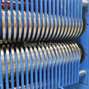 Macchina per il taglio di spugne riciclate, linea di produzione per imbottitura di materassi e cuscini in lattice espanso, 200-300 kg/h, 380V, acciaio, certificazione CE, 12,75 kW - Product Image 3