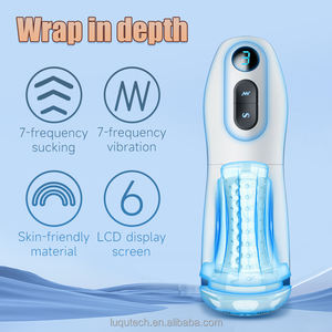 Desirix NoctisSprite充電式オナニーカップ<span class=keywords><strong>OEM</strong></span> ODM 7速振動ペニスポンプ7速吸引大人用おもちゃ - Product Image 6