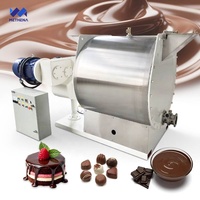 Petite machine de conchage et de raffinage de chocolat de 20 kg, 2000 l, 40 kg pour pâtes de chocolat