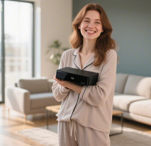 Box TV Android 14 ad Alte Prestazioni, Supporto 8K IPTV HDR, WiFi 2.4G 5G per <span class=keywords><strong>Prime</strong></span> <span class=keywords><strong>Video</strong></span> - Product Image 4