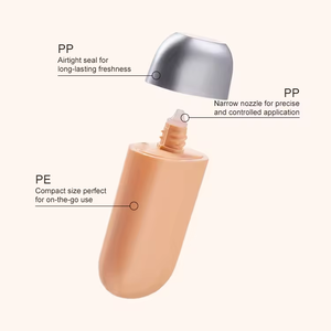 Tubo in Plastica Estrusa Rivestito in Argento per <span class=keywords><strong>Crema</strong></span> Solare, Confezione per <span class=keywords><strong>Crema</strong></span> Mani e Prodotti per la Cura <span class=keywords><strong>della</strong></span> Pelle, Flaconi Colorati per Protezione Solare - Product Image 3