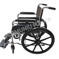 Fauteuil roulant manuel en alliage d'aluminium non magnétique compatible avec l'IRM