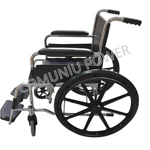 <span class=keywords><strong>Fauteuil</strong></span> roulant manuel en alliage d'aluminium non magnétique compatible avec l'IRM - Product Image 5