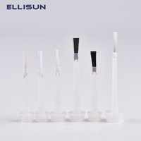 Bouteille vide en plastique HDPE de 10 ml certifiée ISO pour colle à cils et vernis à ongles, fournie directement par l'usine