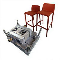 Molde para Silla de Plástico, Máquina de Moldeo por Inyección