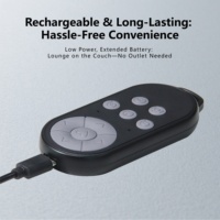 Télécommande universelle pour téléphone portable Redmi, flexible, rechargeable, avec fonction selfie stick et caméra