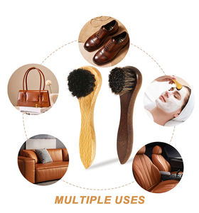 Brosse <span class=keywords><strong>de</strong></span> nettoyage en poils <span class=keywords><strong>de</strong></span> <span class=keywords><strong>cheval</strong></span> avec logo personnalisé en gros d'usine brosses <span class=keywords><strong>de</strong></span> nettoyage du visage en bois avec logo personnalisé - Product Image 2