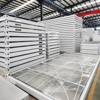 Maison préfabriquée en kit à assembler soi-même, facile à monter pour les projets isolés, site de travail, bureau portable en conteneur de 20 pieds