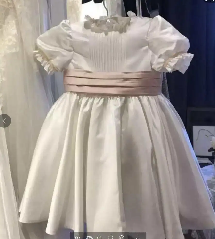 summer wholesale vintage baby girls spanish dresses princess wedding kids clothing children clothes m02A9819