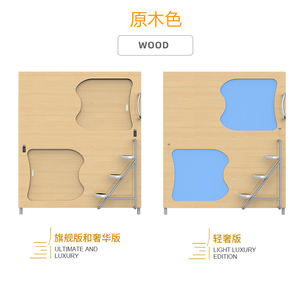 Letto matrimoniale camera da letto capsula di spazio Hotel copertura capsula Hotel Hotel letto a castello ecologico ed ecologico xilografia - Product Image 4