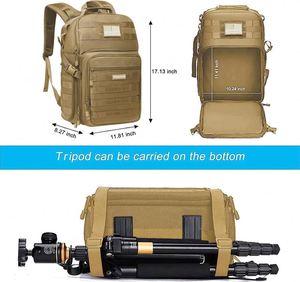 Échantillon gratuit : Sac à dos pour appareil photo, sacoche rigide pour appareil photo, sac à dos de photographie grande capacité avec compartiment pour ordinateur portable 15,6 pouces - Product Image 6