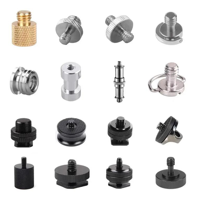 Custom Stainless Steel CNC Machined Photography Connector Screws Non-Standard for UAV Ground Station Remote Control Parts
