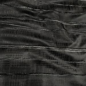 Nais מותאם אישית חדש אופנה משי מבריק שחור 100 פוליאסטר סאטן בד בד לכה עבור גברים בגדים גברים - Product Image 3