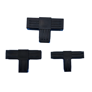 ตัวเชื่อมมุมพลาสติก ABS สีดำขาว 90 องศา 20x20 25x25 ตัวเชื่อมท่อสี่เหลี่ยมพลาสติก ตัวเชื่อมมุมพลาสติกสำหรับอลู<span class=keywords><strong>มิ</strong></span><span class=keywords><strong>เนียม</strong></span> - Product Image 1