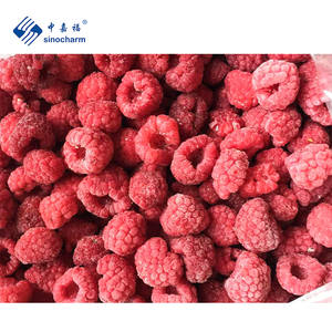 Sinocharm Produit 4 étoiles BRC-A Prix <span class=keywords><strong>de</strong></span> gros 1kg <span class=keywords><strong>Framboise</strong></span> entière 90/10 IQF Framboises entières congelées avec la norme européenne - Product Image 2