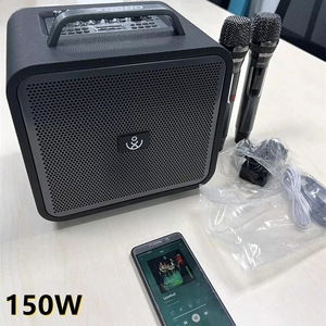 Xdobo Thunder 1978 corne 150W système audio Dj haut-parleur amplifié avec 2 microphones sans fil <span class=keywords><strong>écho</strong></span> et trépied - Product Image 6