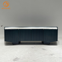 Buffet français QIANCHENG moderne à 2 tiroirs en bois de noyer, meubles de couloir, armoires de salon, entrée, console en bois rustique