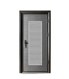 2024 Wholesale Best Quality Steel Louver Door Aluminium Louvered Doors In Stock