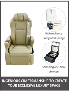 Siège de voiture VIP en cuir électrique réglable, luxe, pour MPV, bus, avion - Product Image 4