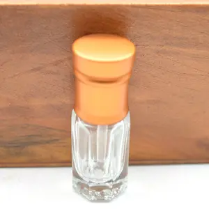 阿贝西迪拜3毫升6毫升12毫升阿塔尔精油香水玻璃瓶与Oud油棒