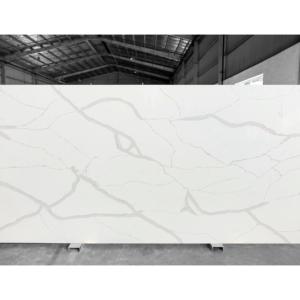 Encimera de Cuarzo Calacatta Moderna 2026, Losas de Cuarzo con Vetas Grises Calacatta para Baño - Product Image 1