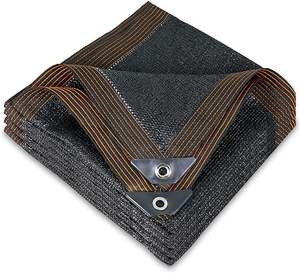 Tissu d'<span class=keywords><strong>ombre</strong></span> noir filet de maille d'<span class=keywords><strong>ombre</strong></span> de jardin avec œillets couverture d'<span class=keywords><strong>ombre</strong></span> de soleil extérieure pour les <span class=keywords><strong>plantes</strong></span> de patio de pergola - Product Image 3