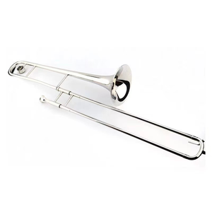 <span class=keywords><strong>Trombone</strong></span> ténor en Si bémol, instrument à vent à embouchure, nickelé, vente en gros - Product Image 3