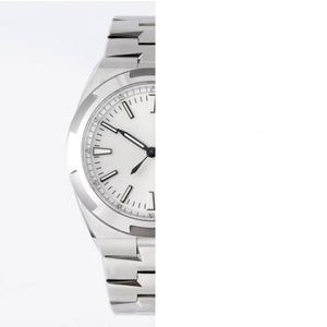 Reloj de Negocios con Esfera Plateada, Reloj de Vestir Automático de Acero Inoxidable Personalizado para Hombre, Venta al Por Mayor - Product Image 1