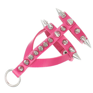 Bracelet en cuir gothique avec clous et pointes, réglable, tendance, vente en gros, support OEM, logo personnalisé, commande en gros - Product Image 6
