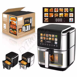 New 5L 6L 7L 8L 12L Oil Free <b>Fryer</b> Electric <b>Deep</b> Digital Rapid Air <b>Fryer</b> Stainless Steel, Smart air <b>Fryer</b> - Product Image 5