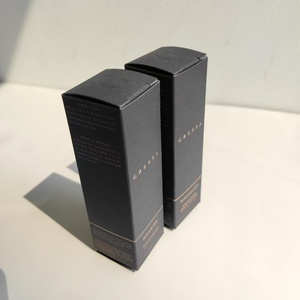 Groothandel Luxe Papieren Opvouwbare Verpakking Zwart Kaart Papieren Dozen Met Debossed Voor Etherische Olie Geschenkdoos - Product Image 4