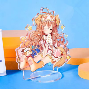 Custom Anime Spinning Acrylic Keychain Plastic Rotatable Make Your Own Keychains and Charms Handcrafted Plastic Crafts