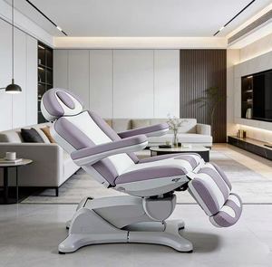 High End Electric Beauty Bed <b>Folding</b> Bed Specialized Tattoo Bed For Beauty Salons Rotating Multifunctional Beauty Bed - Product Image 2