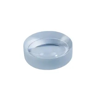 Lente côncava de plano de vidro, de quartzo óptico de alta qualidade para peep hole 5mm 10mm