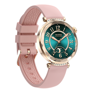 Montre connectée de santé pour femmes DF HK88, appel Bluetooth, fréquence cardiaque, oxygène sanguin, étanche, montre connectée de luxe et tendance - Product Image 5