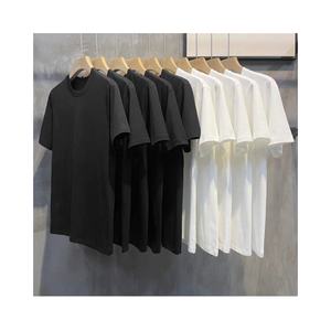 Vente en gros OEM et ODM disponibles Meilleure vente à bas quantité minimale de commande marque personnalisée Design moderne à la mode T-shirt en coton à vendre - Product Image 1