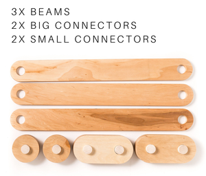 คานไม้แบบสมดุลสำหรับเด็กเล่นยิมสำหรับเด็กวัยหัดเดินห้องครัวกลางแจ้งห้องนอนห้องน้ำห้องนั่งเล่นดีไซน์ทันสมัย - Product Image 4