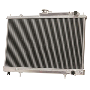 Neuer <span class=keywords><strong>2</strong></span>-Reihen 100% Aluminium-Legierung Kühler für Nissan Skyline R33 R34 <span class=keywords><strong>GTR</strong></span> GTST RB25DET MT - Product Image 3