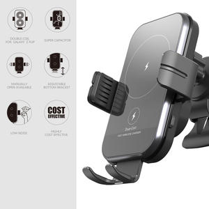 2025 nouveautés support de téléphone pliant double bobine <span class=keywords><strong>Induction</strong></span> 15W charge rapide <span class=keywords><strong>chargeur</strong></span> sans fil de <span class=keywords><strong>voiture</strong></span> pour <span class=keywords><strong>Samsung</strong></span> Galaxy Z Flip 3 5G - Product Image 5